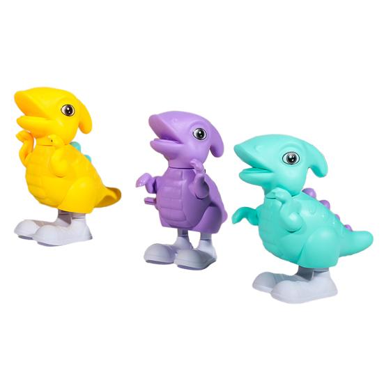 Yousheng Wind-up Jumping Animal Toy Cow Squirrel Dinosaur Rabbit Penguin Chick Monkey Bird Walking Toy Toddlers Educational Interactive Clockwork