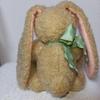 [USED] Handmade Teddy Bear/rabbit Plush Toy - Sheepskin Droopy Ear Rabbit