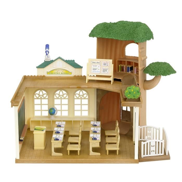 SYLVANIAN FAMILIES - 5105 - L'école de la forêt - La crèche, l'école