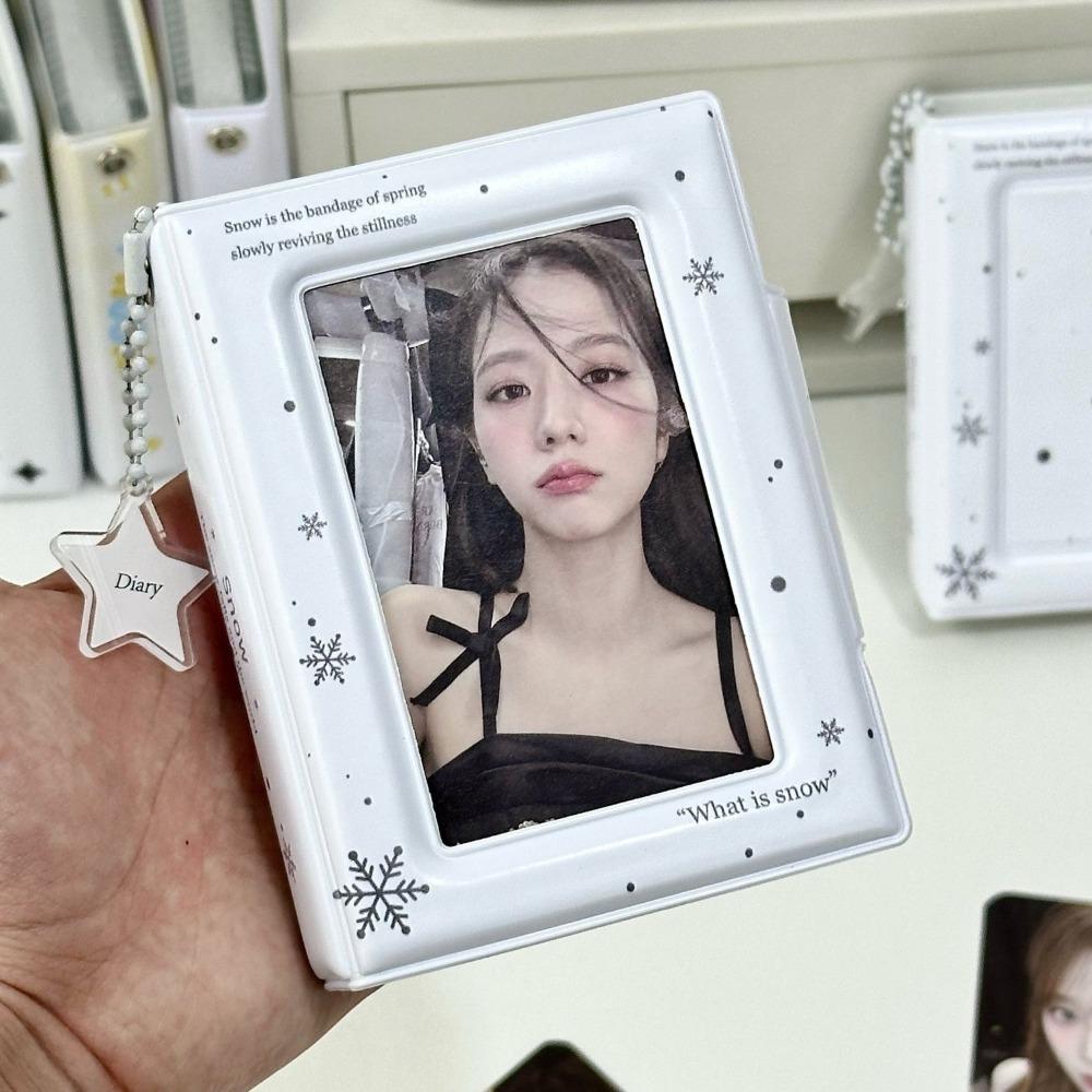

Креативний 3-дюймовий K-pop Альбом 32 Кишеньки Міні Тримач для Фотокарток Подарунок Мультяшний Ідол Тримач для Фото