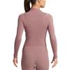 Nike T Shirts Women's Pink Crew Neck Moderate Straight Fit FN3023-208