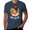 Isai  Dont Get Hit White Text Tshirt Sporty Casual Quick Dry Tshirt