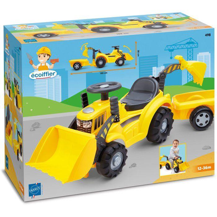 Porteur travaux publics - ECOIFFIER - 498 - Jaune - Mixte - Des 12 mois