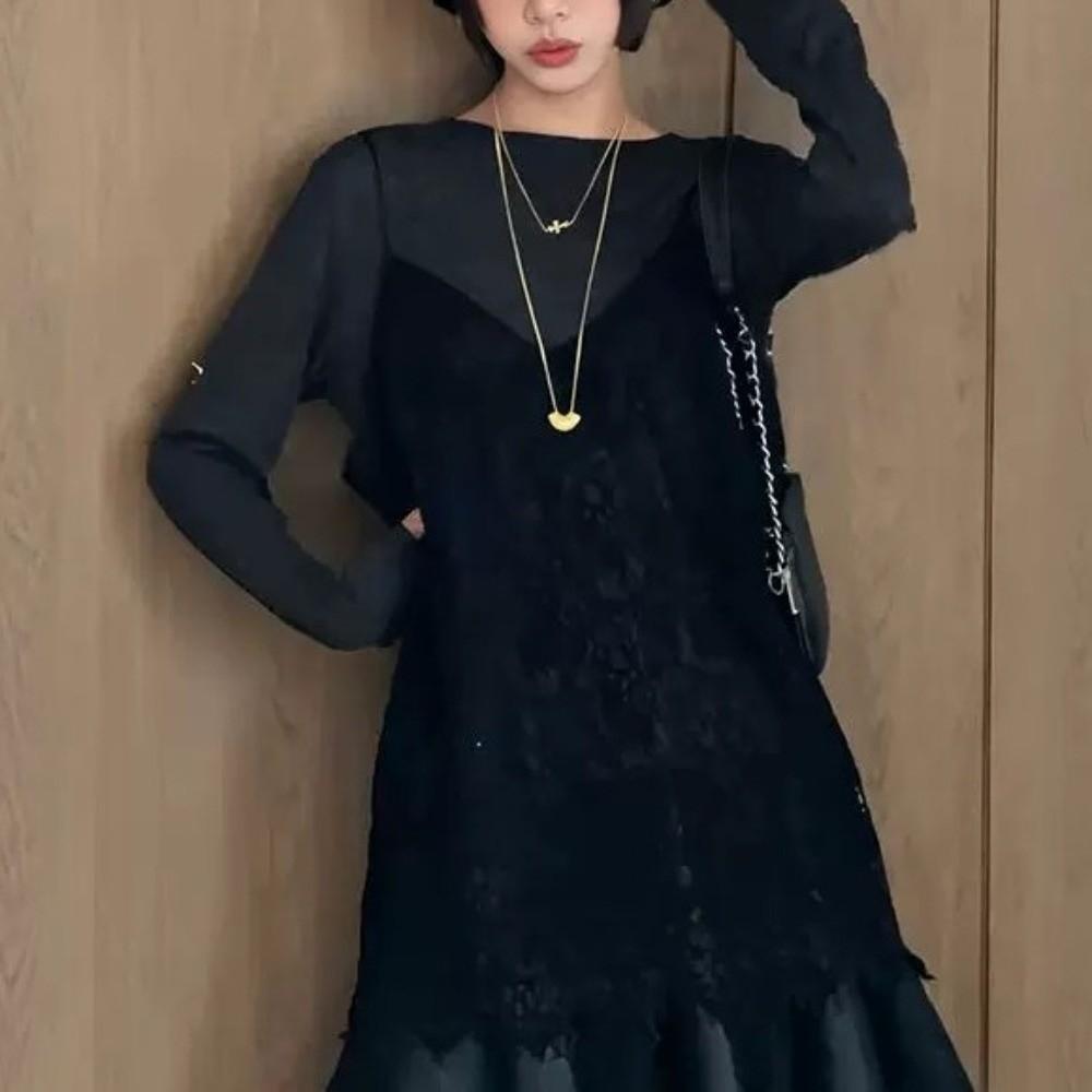Sweet Lace Camisole Skirt Beach Wear Sling Skirt Petticoat Lining Petticoat Women  Ladies/Girls