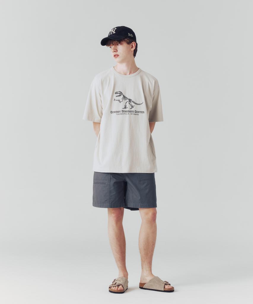 ESPIONAGE Cdc T-Rex Heavyweight Tee Sand