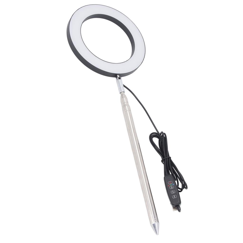 6 Zoll Vollspektrum Pflanzenlicht 26,5-165cm Höhenverstellbare Wachstumslampe mit 3H 9H 12H Timer 10