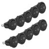 10pcs 23mm  Rocker Switches 3Pin 2Position Round Boat  ONOFF