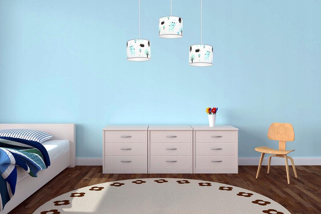 Loft Ceiling Hanging Lamp For Children, Led Lampshade