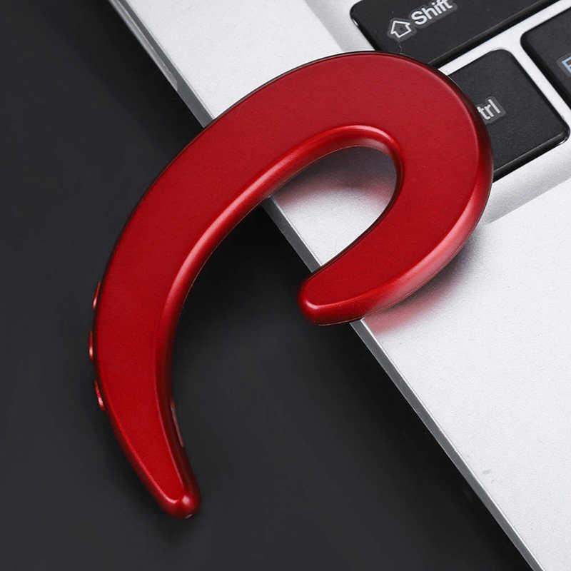 Universal Bone Conduction Earphone Wireless Bluetooth Sports Stereo Headset Sports Phone Mobile Ear-Mounted Music Accessory Sweat-Proof