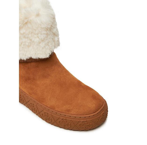 Brown Guess Uncie Ankle Boots FLFUNC ESU10