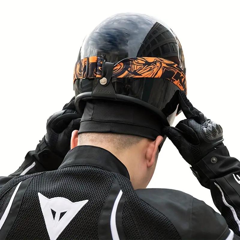 Nefes Alabilen Bisiklet Şapkası Motosiklet Kask Astarı Bisiklet Yaz Sürüşü Ter Önleyici Şapka Çabuk Kuruyan Açık Hava Sporları Bisiklet Yürüyüş Şapkası