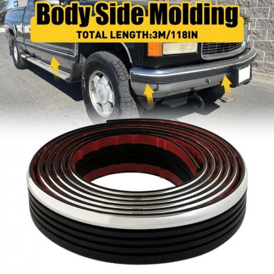 

118 Body Outside Belt Side For GMC Chevy Molding Protector Roll 88-98 Truck