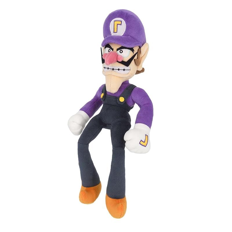 

Sanei Boeki Super Mario ALL STAR COLLECTION Waluigi (S) Іграшка плюшева W11 x D9.5 x H31см AC09