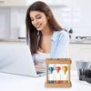 1Min 3Min 5Min 7Min Sand Timer Set Wooden Hourglass Sandglass Sand Clock for Cooking Classroom Exercise Home Office Decoration