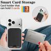 Magnetic Phone Case with Magsafe Ring and Foldable Card Holder Stand