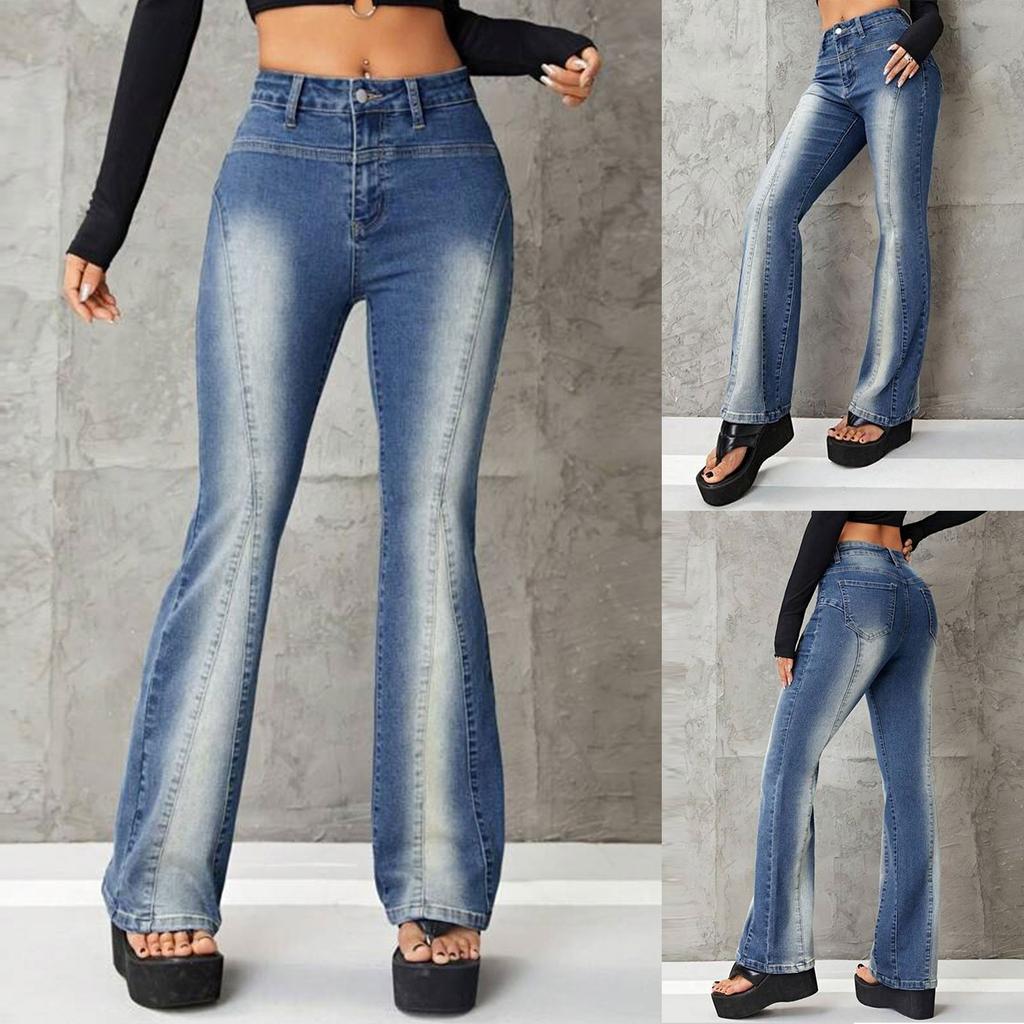 Women's Fashion Slimming Stretch Micro-Cropped Jeans