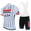 Soudal Quick Step Cycling Jersey Set 2025 Men NEW Summer Cycling Clothing MTB Road Shirt Bicycle Bib Shorts Maillot Ciclismo
