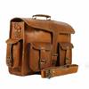 Bag Leather Laptop Messenger Genuine Briefcase Men's Vintage Satchel Shoulder