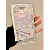 Blue Star is suitable for iPhone16 Apple 15promax mobile phone case, the new transparent 14plus silicone 13/12.