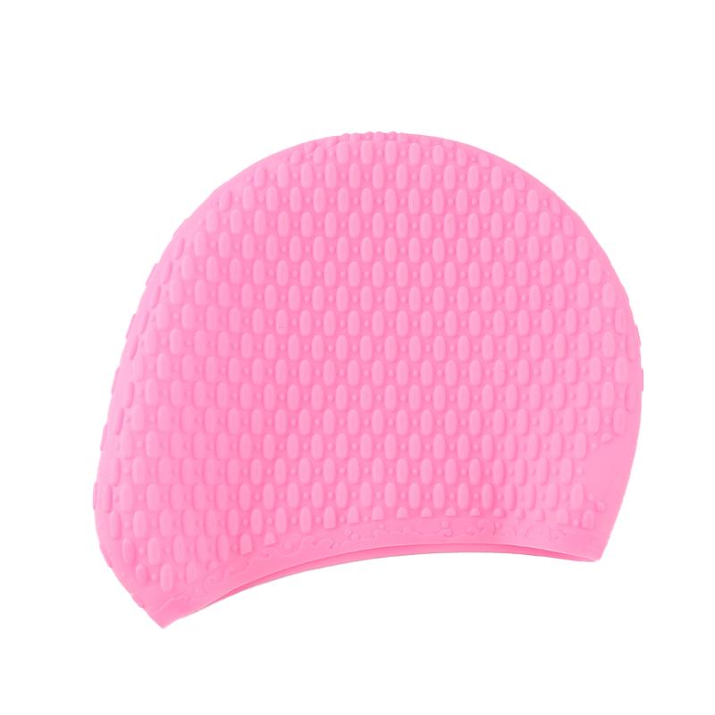 Silicone Swimming Cap For Adults Waterproof Swim Cap For Women And Men High Elastic Cap Bath Diving Hat Swim Pool Accessories