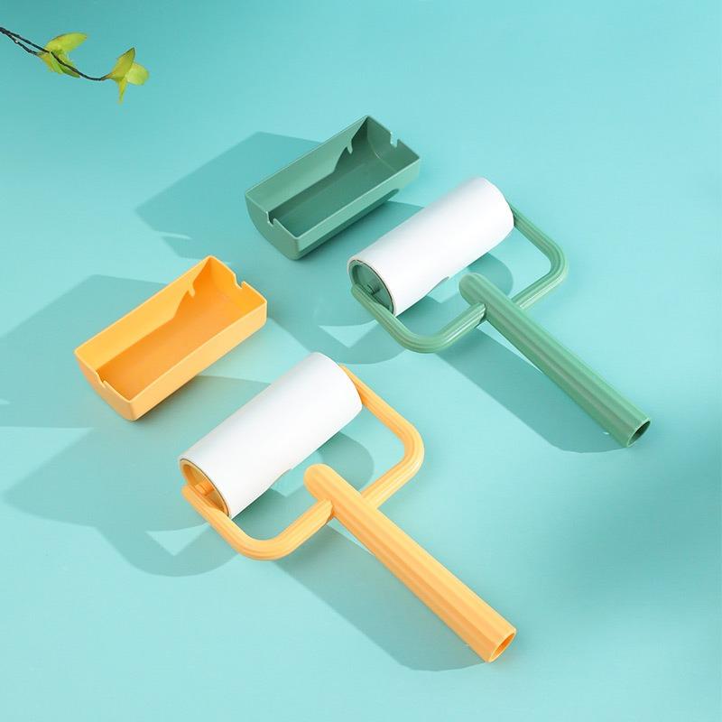 Haustierhaarentferner Bürste Entfernt Hundehaare von Sofa Teppich Kleidung Selbstreinigend Fusselhaftender Rolle Entstaubungsbürste Abnehmbar