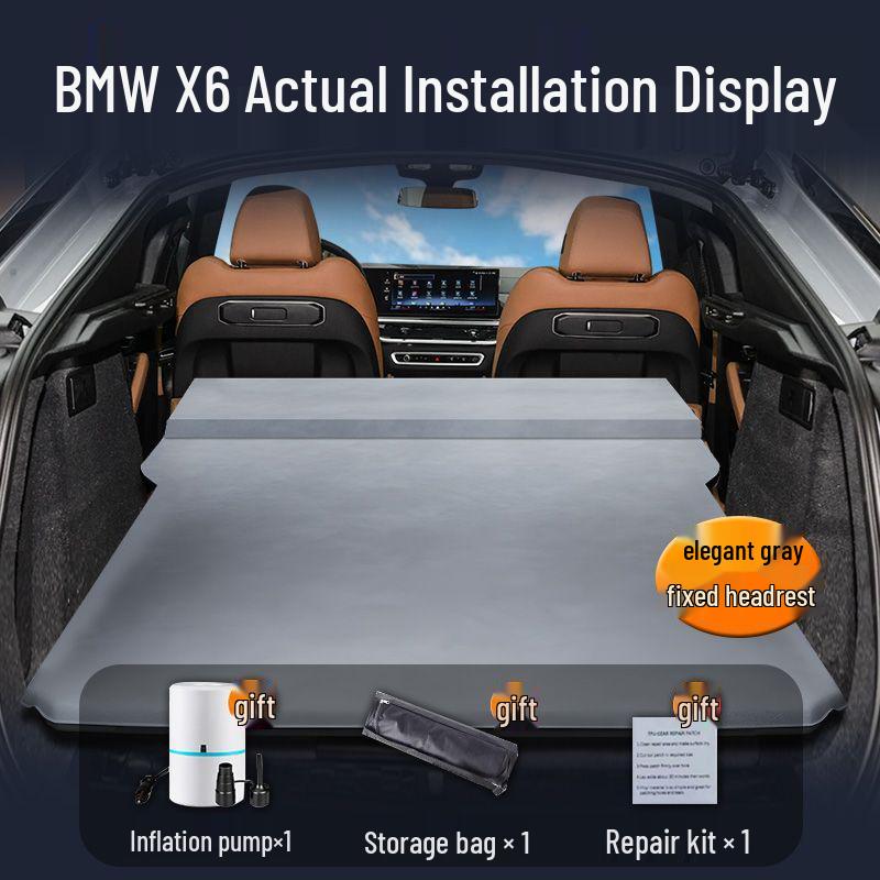 Kompatible BMW X6 Kofferraummatratze: Schlafmatte für Rücksitz für SUVs