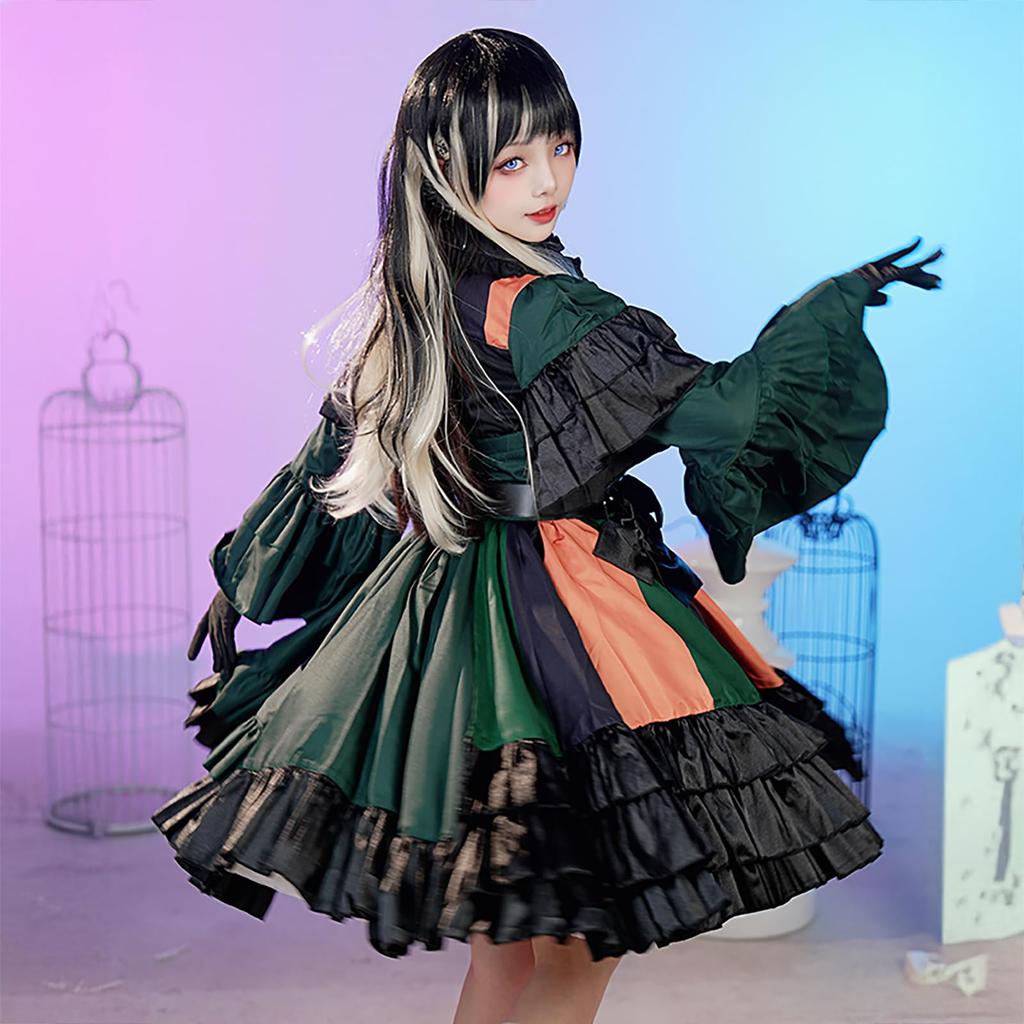 [Milky Time] Hololive Jufuutei Raden Cosplay Halloween VTuber Japanese Style (Costume)