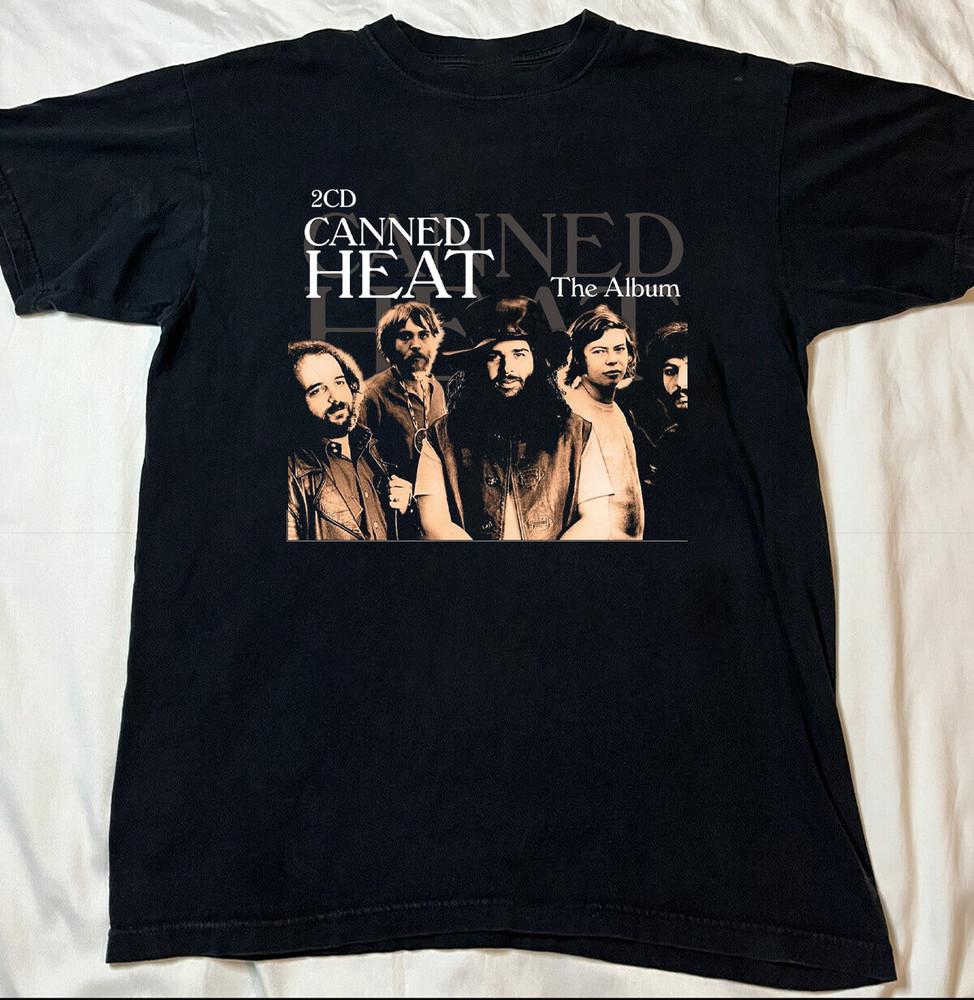 Canned Heat Black Cotton Shirt All size S5XL Unisex T473 Unisex T-Shirt XL