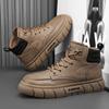 Fashion Men's Shoes Autumn Winter Casual Sports Boot Retro Outdoor Business Platform Popular Fashion Wear-resistant Comfortable Footwear