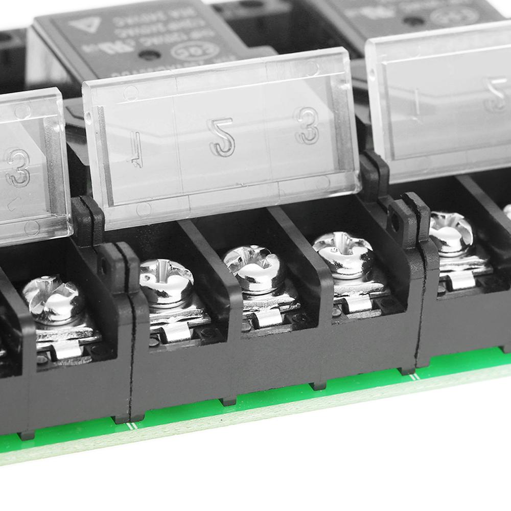 4 Channel DC 12V 30A Relay Module Control Board Optocoupler Isolation High Low Trigger