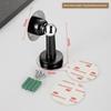 Stainless Steel Door Stopper Bathroom Magnetic Door Stop Heavy Duty Floor Wall Mount Wind-Proof Door Holder Hardware