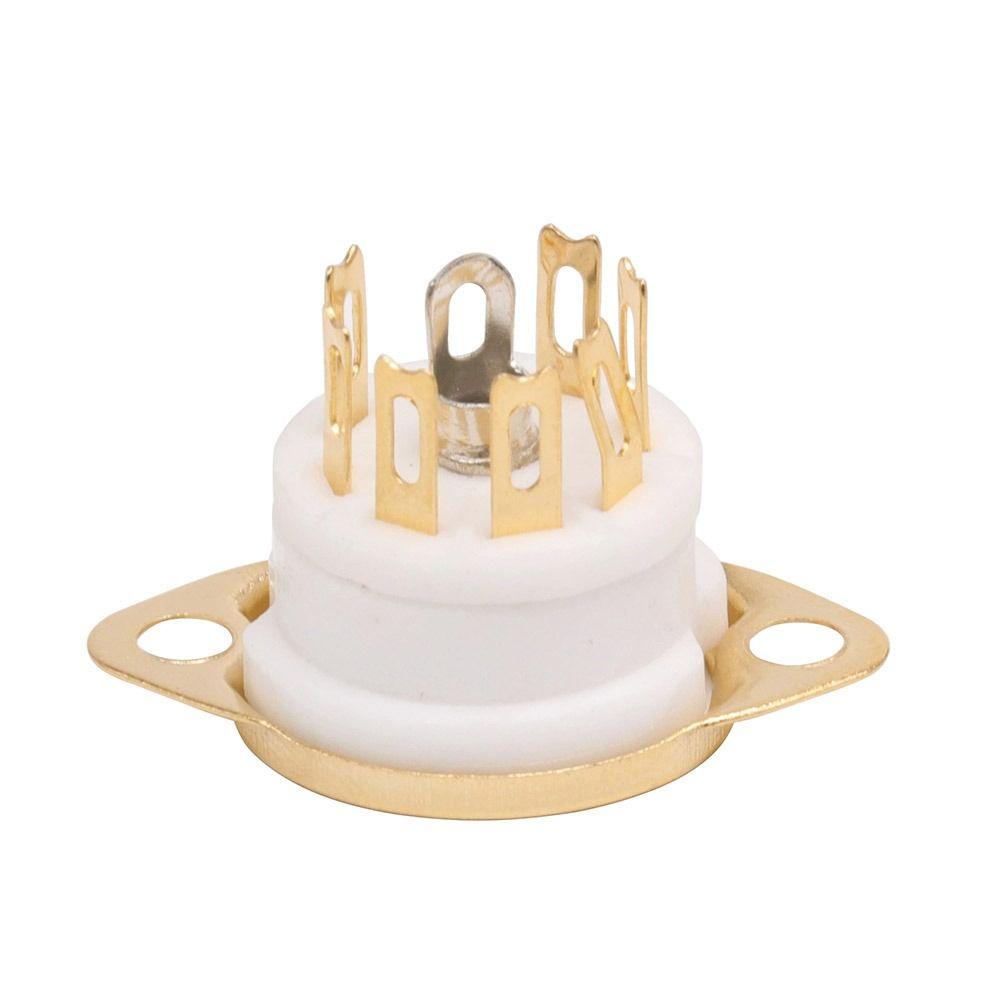 1Pcs DIY Valve Base PCB Mount GZC7-F GZC7-F-G for EAA91 EC92 6X4 EZ90 6Z4 EF95 Audio Amplifier