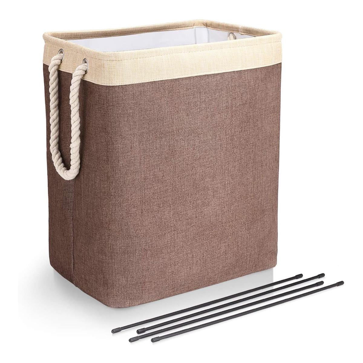 

Складная корзина для белья 65л, квадратная сумка для хранения, большая корзина, складное ведро для одежды, ведро для игрушек, органайзер, емкость