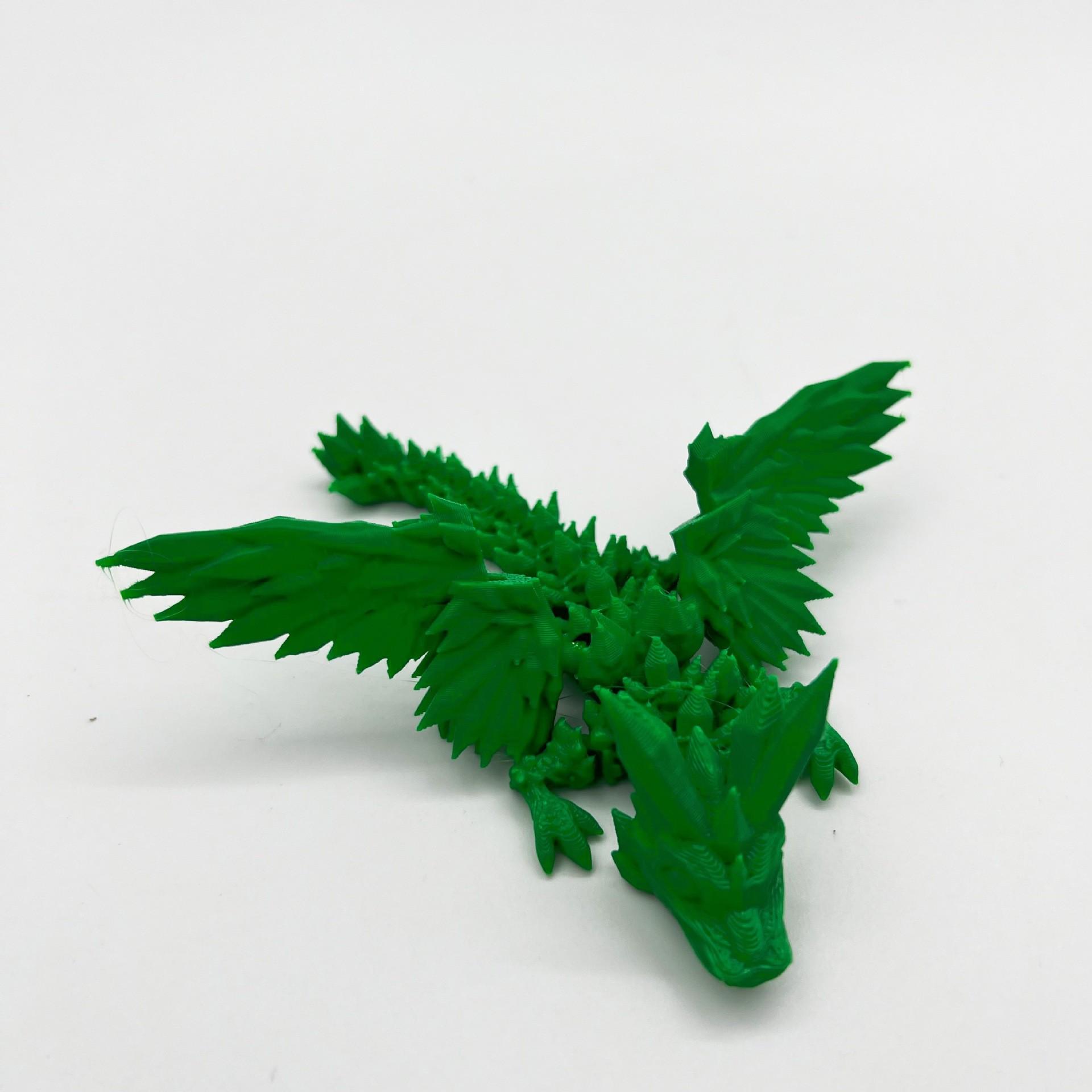 

3D-печатный крылатый летающий дракон, новинка, игрушка, украшение - подарок на день рождения и модный предмет коллекционирования