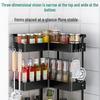 Foldable Kitchen Countertop Corner Spice Rack