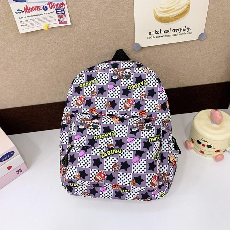 Kindergarten Primary School Students Schoolbag Cartoon Animation Cute Printed Boys And Girls Backpack Children'S Backpack