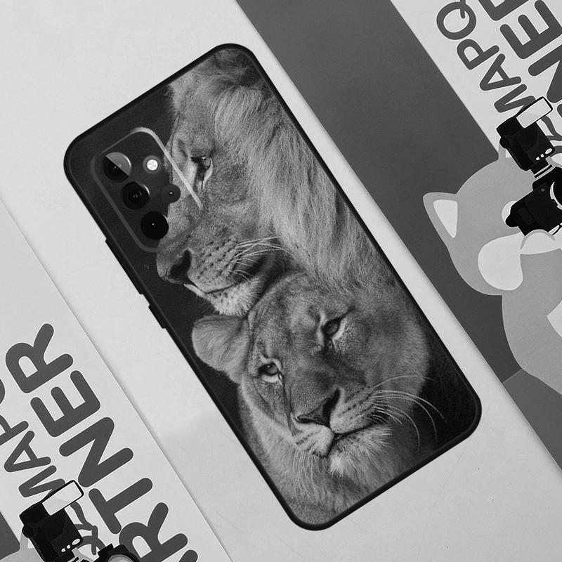 Leopard Tiger Lion Animal Case For Samsung Galaxy A34 A54 A14 A56 A36 A16 A06 A13 A53 A12 A22 A32 A52 A35 A17 A15 A55