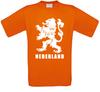 Países Bajos Nederland Holland Naranja Países Bajos Camiseta Todas las Tallas NUEVA Camiseta Unisex