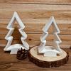 Xmas Ornaments Candlestick Silicone Mold DIY Handmade Christmas Tree Plaster Concrete Resin Candle Holder Craft Molds Home Decor