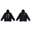 842 CHROME HEARTS Herbst und Winter Neu Übergröße Klassischer Stil Logo Reißverschluss Kapuzenpullover, Geeignet für Paare zum Tragen
