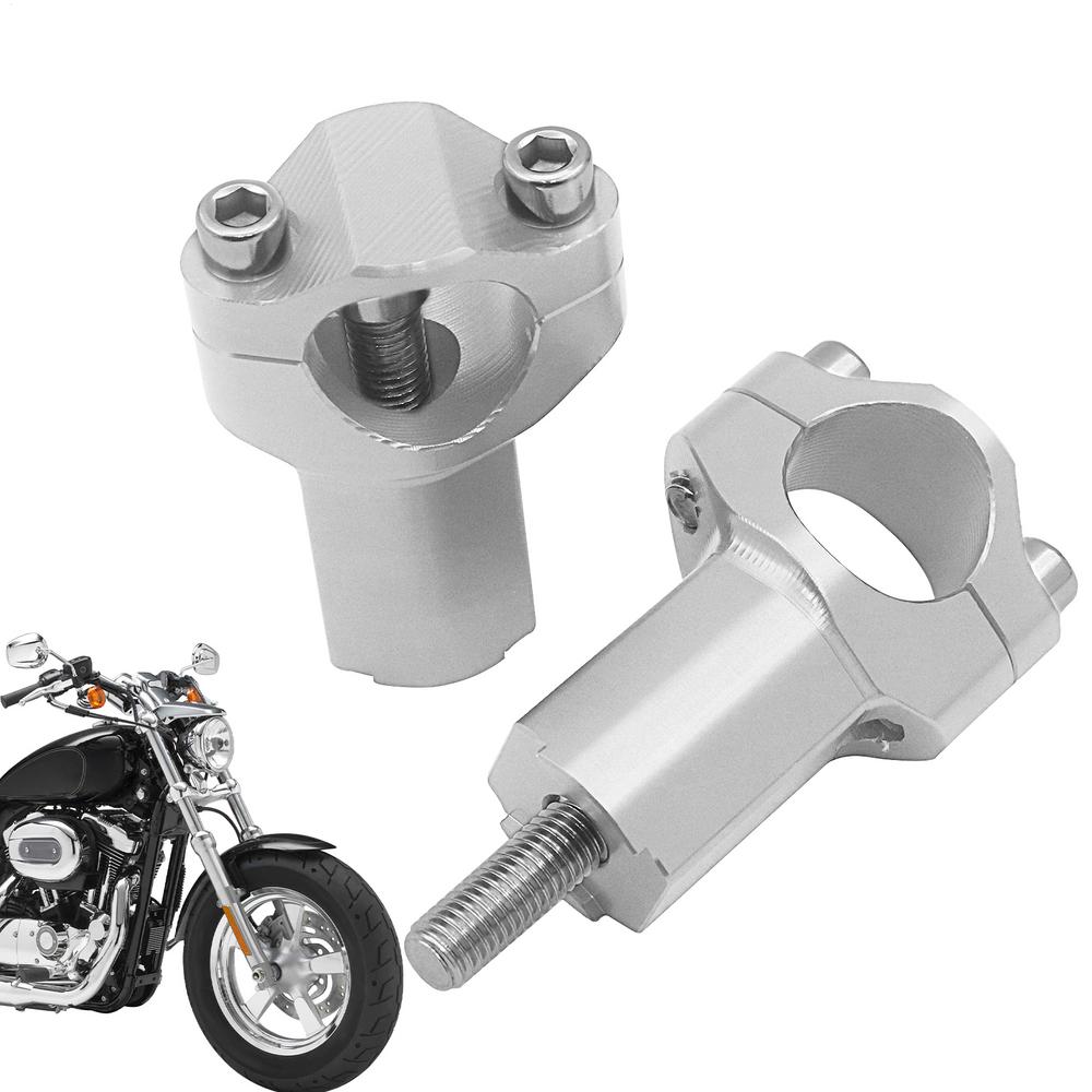 Handlebar Riser For Motorcycle Clamp Riser For Motorcycle Cycling Motorbike Replacement Handle Aluminum Alloy Accessories For