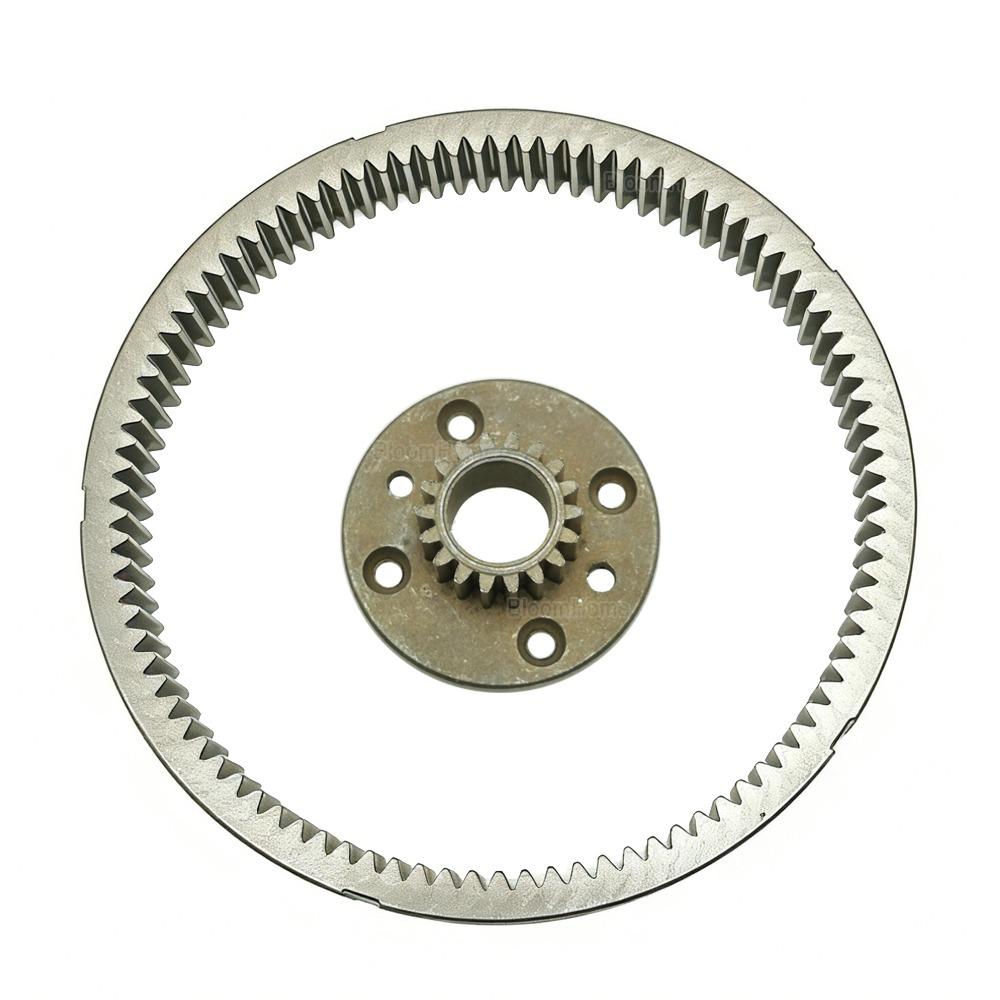 37T 40x11mm Planetary Gear Clutch Kit with 70mm Clutch Outer Ring Gear Set for Bafang 250W/350W E-bike Motor
