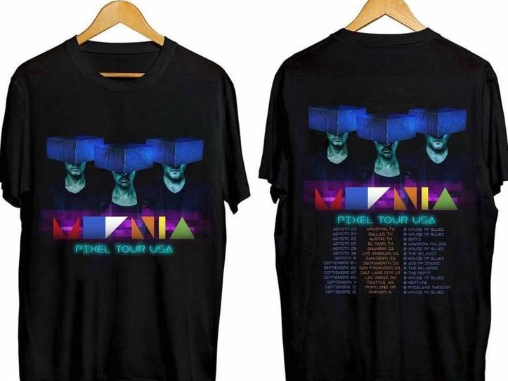 Moenia Pixel Tour Usa 2026 Shirt Band Fan Classic T-ShirT-Shirt shirt S