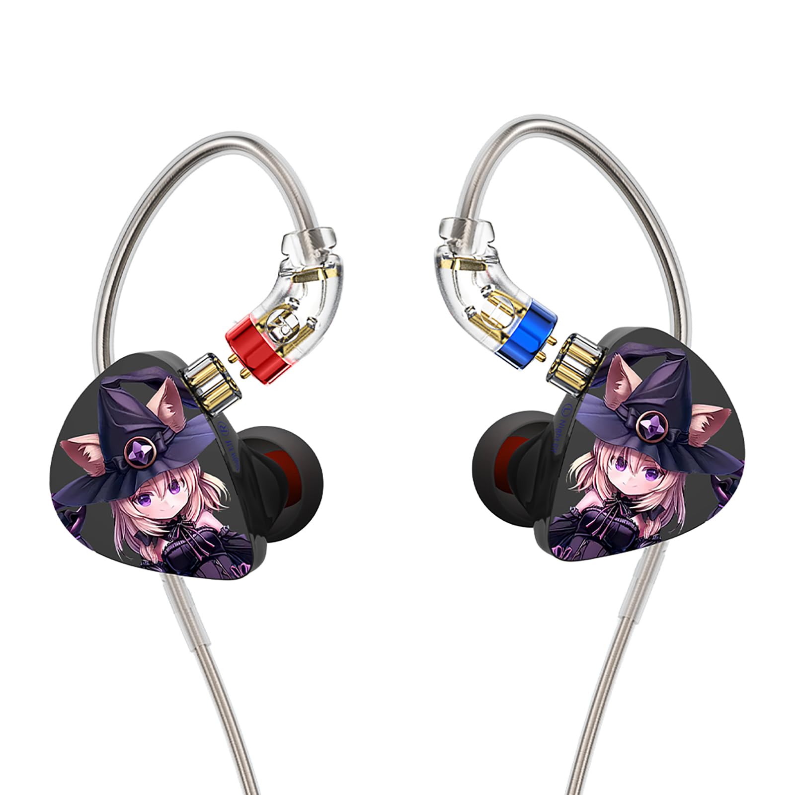 

Linsoul CVJ Night Elf Hybrid (3DD) High-End Dynamic In-Ear Earphones (10mm + 6mm) with Dual Compound Dynamic Driver + Newly Developed 8mm Dynamic