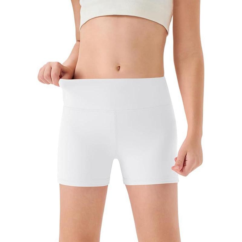 5-14 Years Kids Girls Athletic Shorts Yoga Shorts Cycling Shorts