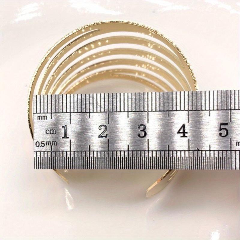 1PC Hochzeit Serviettenringe Tischdekoration Aushöhlen Serviettenschnalle Halter