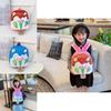 Childrens Cartoon Ice Cream Backpack With Oxford Fabric For Preschool Kids