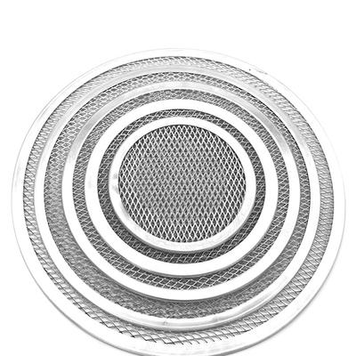 6-12Inch Non Stick Pizza Screen Pan Seamless Aluminum Alloy Net Bakeware Kitchen Tools Round Pancake Pizza Pastry Baking Tray