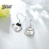 Animal Theme Jewelry Women Necklace Hook Earrings Black Cat In