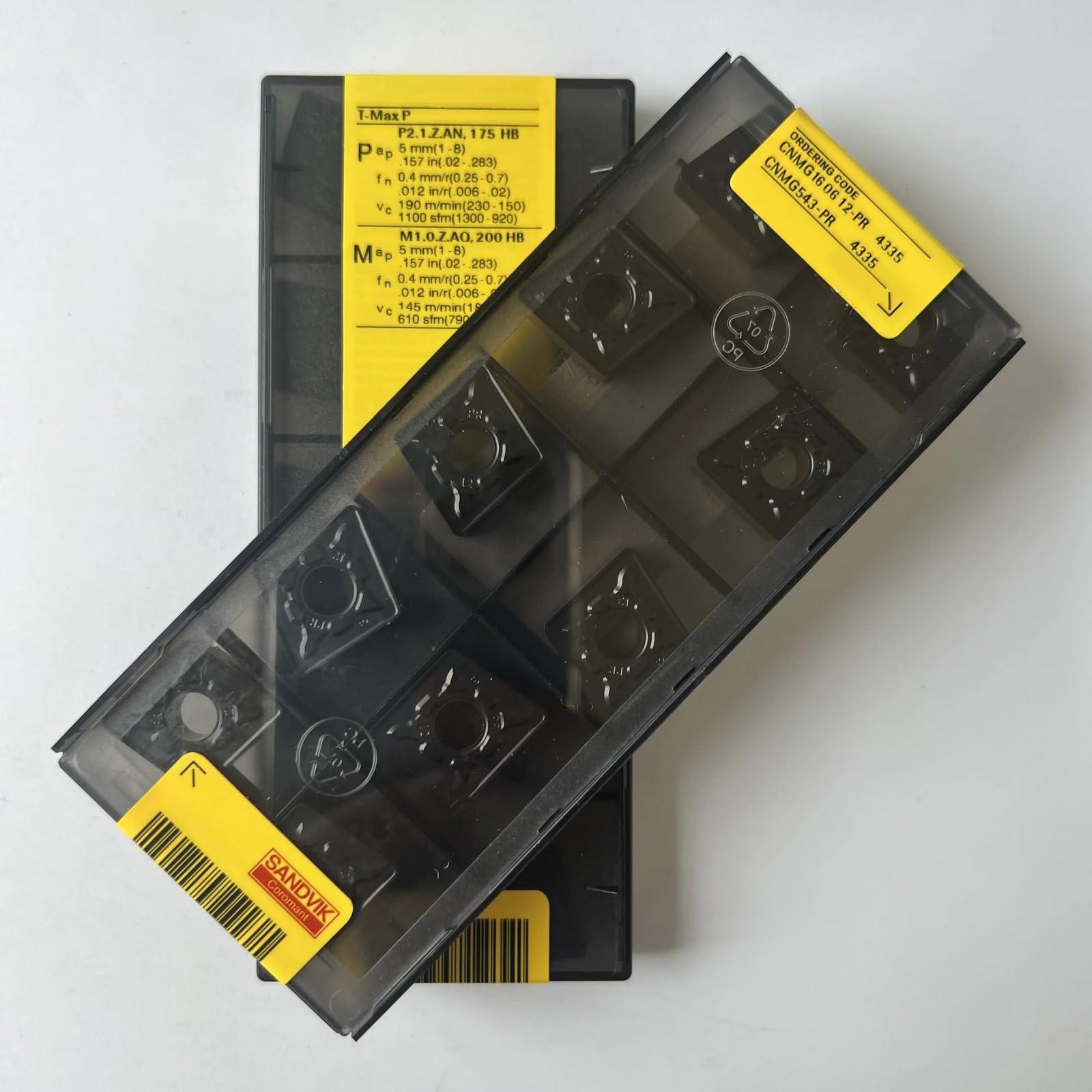 

Original Sandvik / CNMG160612-PR 4335 / CNC lathe carbide blade 10 Pcs